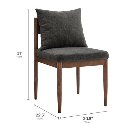 Modway EEI-7242 Remington Wood Dining Side Chair Modway