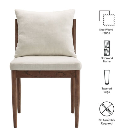 Modway EEI-7242 Remington Wood Dining Side Chair Modway