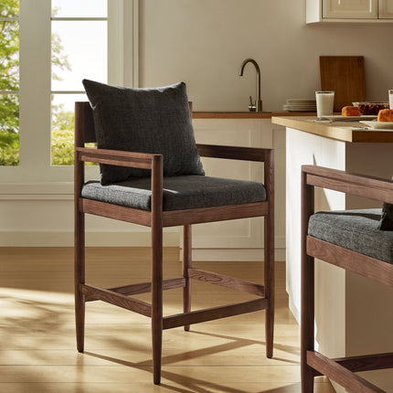 Modway EEI-7244 Remington Wood Counter Stool Modway
