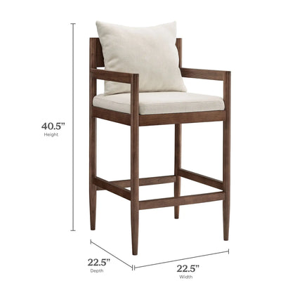 Modway EEI-7245 Remington Wood Bar Stool Modway