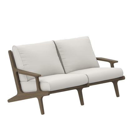 Modway EEI-7247 Saratoga Outdoor Patio Teak Wood Loveseat Modway