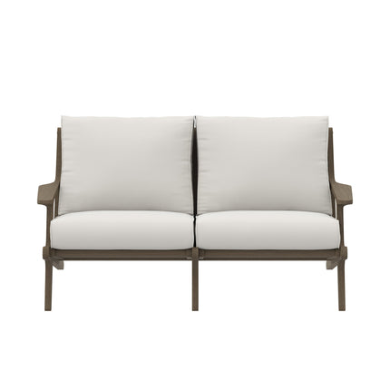 Modway EEI-7247 Saratoga Outdoor Patio Teak Wood Loveseat Modway