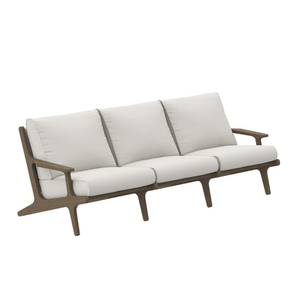 Modway EEI-7249 Saratoga Outdoor Patio Teak Sofa Modway
