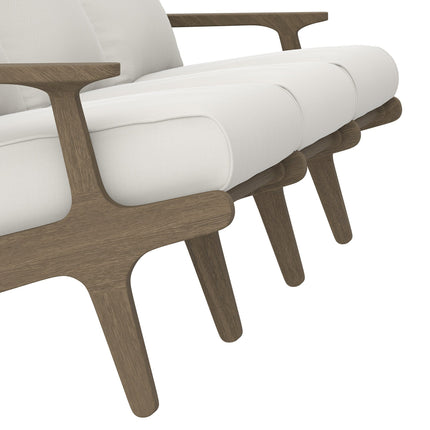 Modway EEI-7249 Saratoga Outdoor Patio Teak Sofa Modway