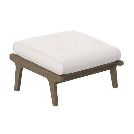 Modway EEI-7250 Saratoga Outdoor Patio Teak Ottoman Modway