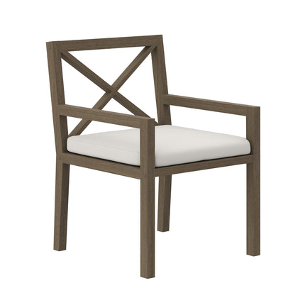 Modway EEI-7253 Northlake Outdoor Patio Teak Dining Armchair Modway
