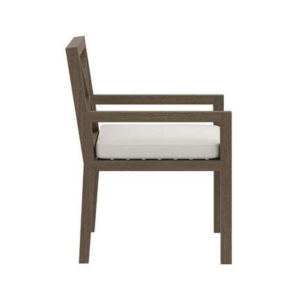 Modway EEI-7253 Northlake Outdoor Patio Teak Dining Armchair Modway