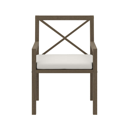 Modway EEI-7253 Northlake Outdoor Patio Teak Dining Armchair Modway