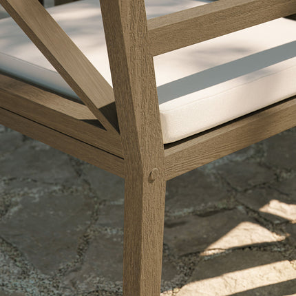 Modway EEI-7253 Northlake Outdoor Patio Teak Dining Armchair Modway