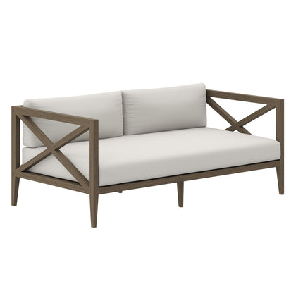 Modway EEI-7254 Northlake Outdoor Patio Teak Loveseat Modway