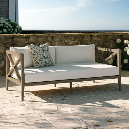Modway EEI-7254 Northlake Outdoor Patio Teak Loveseat Modway