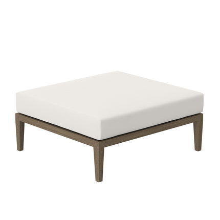 Modway EEI-7255 Northlake Outdoor Patio Teak Ottoman Modway
