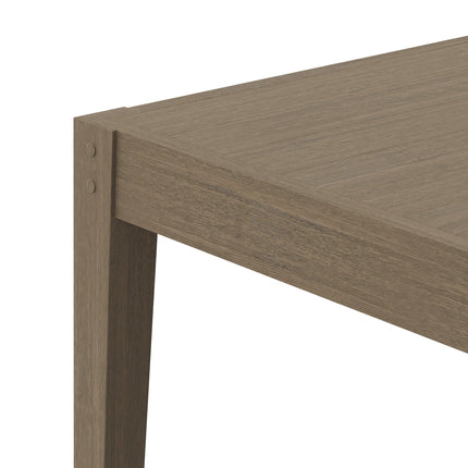 Modway EEI-7257 Northlake 83" Rectangular Outdoor Patio Teak Dining Table Modway