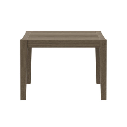 Modway EEI-7258 Northlake Square Outdoor Patio Teak Side Table Modway