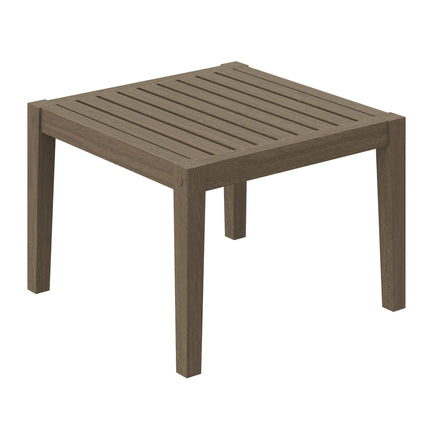 Modway EEI-7258 Northlake Square Outdoor Patio Teak Side Table Modway