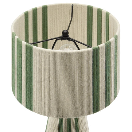 Modway EEI-7262 Gia Handwoven Cotton Thread Striped or Plain Table Lamp Modway