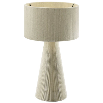 Modway EEI-7262 Gia Handwoven Cotton Thread Striped or Plain Table Lamp Modway