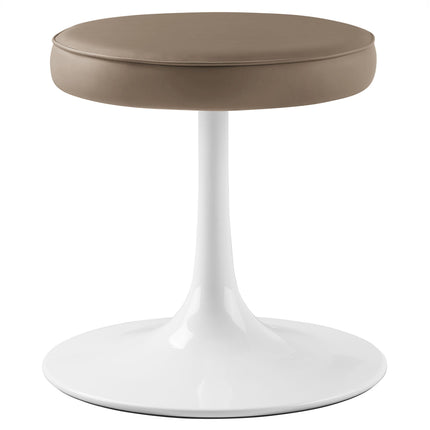 Modway EEI-7264 Lippa Vegan Leather Round Stool Modway
