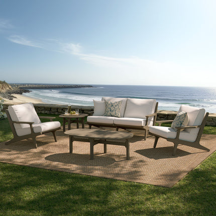Modway EEI-7265 Saratoga 5-Piece Outdoor Patio Teak Wood Furniture Set Modway