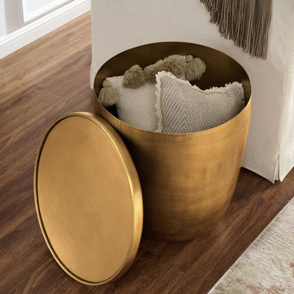 Modway EEI-7272 Viora Metal Storage Side Table Modway