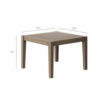 Modway EEI-7274 Northlake 5-Piece Outdoor Patio Teak Wood Furniture Set Modway