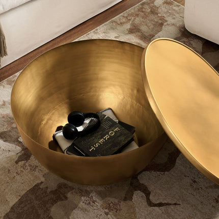 Modway EEI-7277 Viora 32 Inch Metal Storage Coffee Table Modway