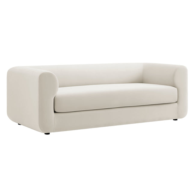 Modway EEI-7281 Leif 89" Performance Velvet Upholstered Sofa Modway