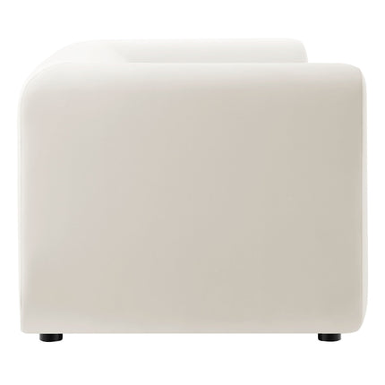 Modway EEI-7281 Leif 89" Performance Velvet Upholstered Sofa Modway