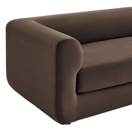 Modway EEI-7281 Leif 89" Performance Velvet Upholstered Sofa Modway
