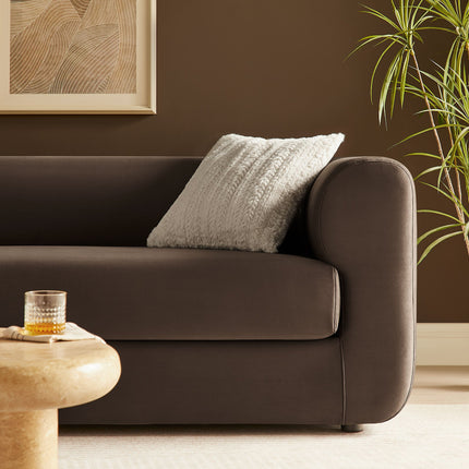Modway EEI-7281 Leif 89" Performance Velvet Upholstered Sofa Modway