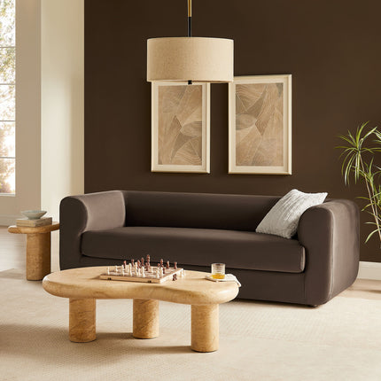 Modway EEI-7281 Leif 89" Performance Velvet Upholstered Sofa Modway