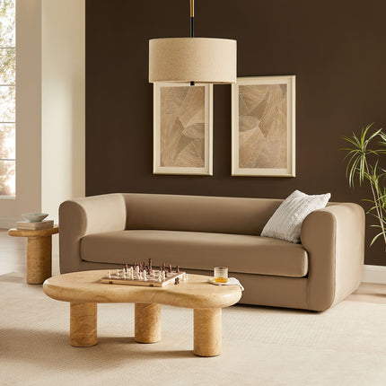 Modway EEI-7281 Leif 89" Performance Velvet Upholstered Sofa Modway