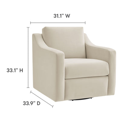 Modway EEI-7282 Liora Performance Velvet Armchair Modway