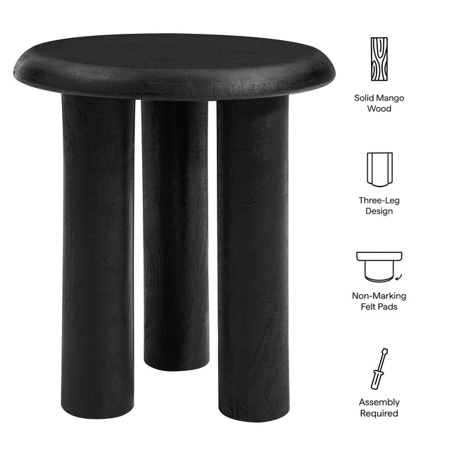 Modway EEI-7284 Mavina Mango Wood Side Table Modway