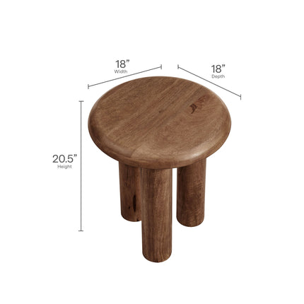 Modway EEI-7284 Mavina Mango Wood Side Table Modway