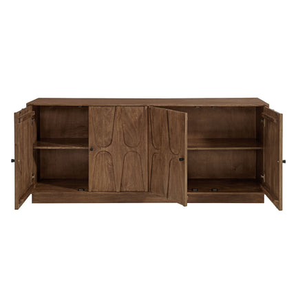 Modway EEI-7285 Veda 72" Mango Wood Sideboard Cabinet Modway
