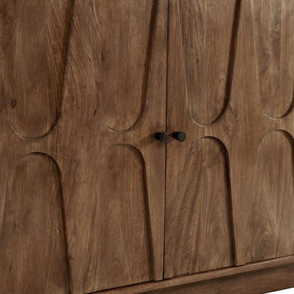 Modway EEI-7285 Veda 72" Mango Wood Sideboard Cabinet Modway