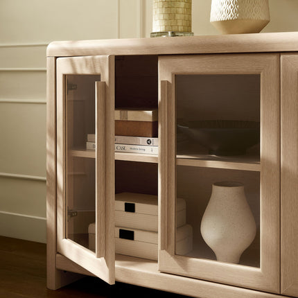 Modway EEI-7287 Evren 4-Door Sideboard Storage Display Cabinet Modway