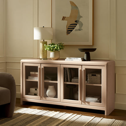 Modway EEI-7287 Evren 4-Door Sideboard Storage Display Cabinet Modway
