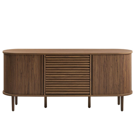 Modway EEI-7293 Harlan 67" Fluted Oval Sideboard Cabinet Modway