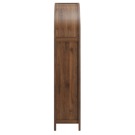 Modway EEI-7294 Calista 79" Tall Wide Rattan Arched Storage Cabinet Modway