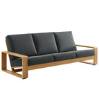 Charcoal Natural / Aluminum Faux Wood