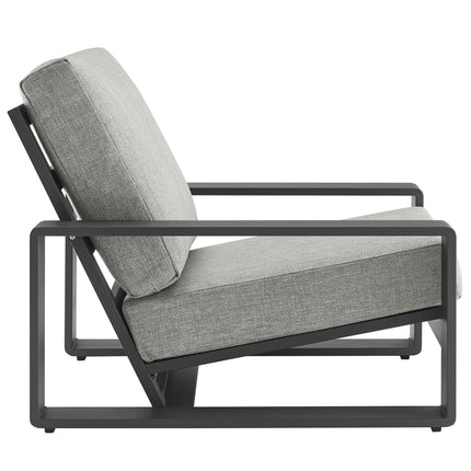 Modway EEI-7306 Lirienne 4-Piece Outdoor Patio Aluminum Furniture Set Modway