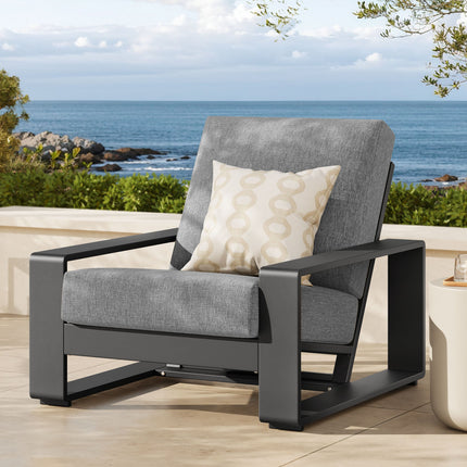 Modway EEI-7300 Lirienne Outdoor Patio Aluminum Armchair Modway