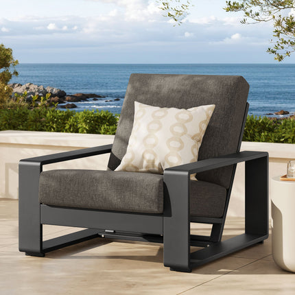 Modway EEI-7300 Lirienne Outdoor Patio Aluminum Armchair Modway