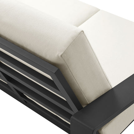 Modway EEI-7301 Lirienne Outdoor Patio Aluminum Loveseat Modway