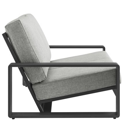 Modway EEI-7301 Lirienne Outdoor Patio Aluminum Loveseat Modway