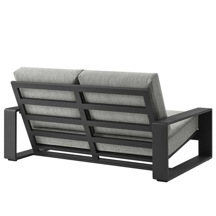 Modway EEI-7301 Lirienne Outdoor Patio Aluminum Loveseat Modway