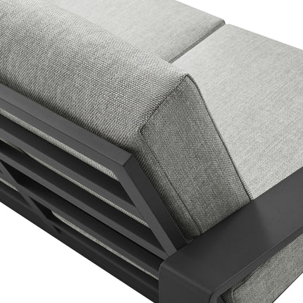 Modway EEI-7301 Lirienne Outdoor Patio Aluminum Loveseat Modway