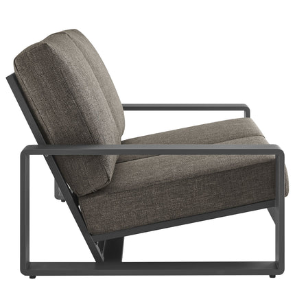 Modway EEI-7301 Lirienne Outdoor Patio Aluminum Loveseat Modway